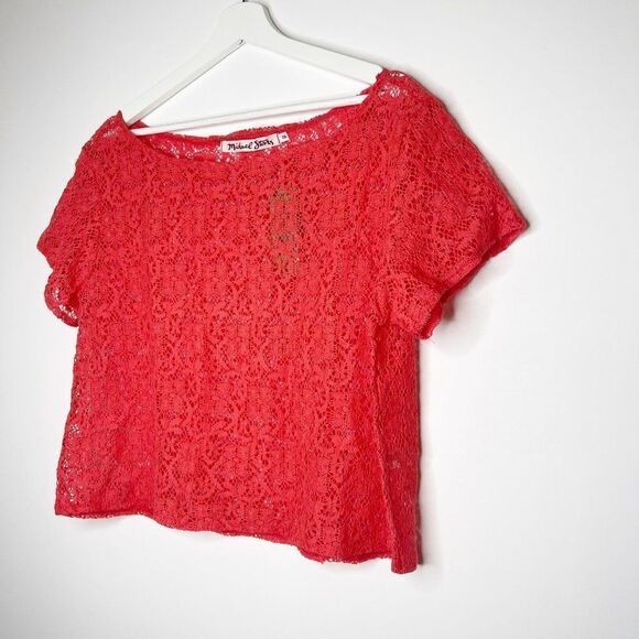 MICHAEL STARS Lace Crop Top - Picture 3 of 10